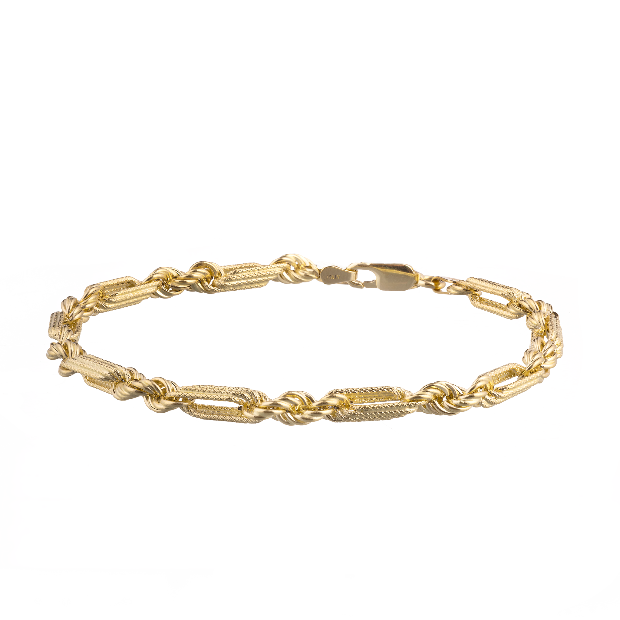 Paperclip-Rope Bracelet