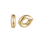 Bold Dome Hoop Earrings