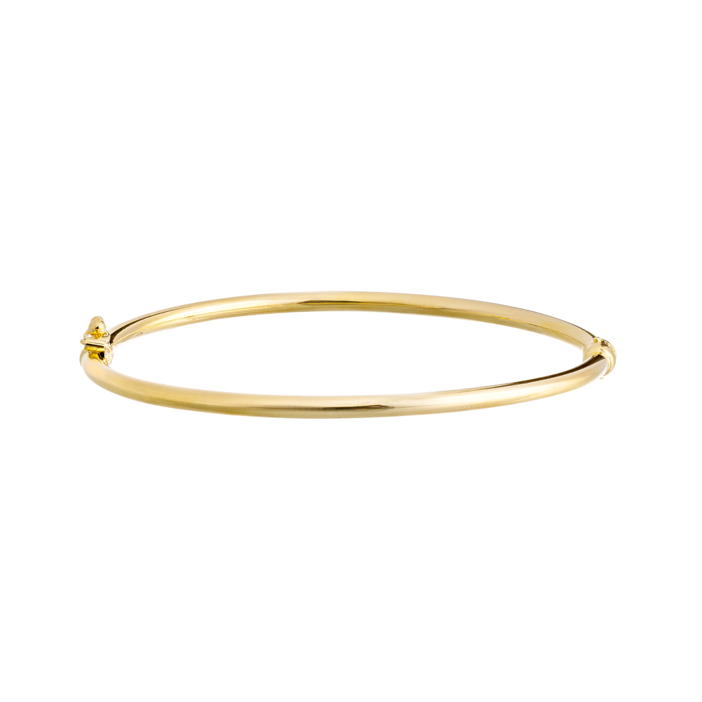 Classic Polished Hinged Bangle