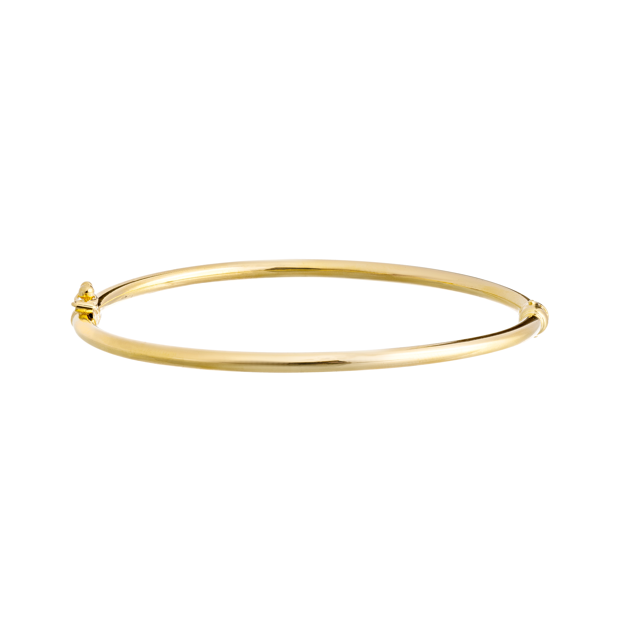 Classic Polished Hinged Bangle