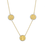 Coin Station Necklace (Giglio & Saint John the Baptist)