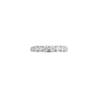 Diamond Riviera Ring top view