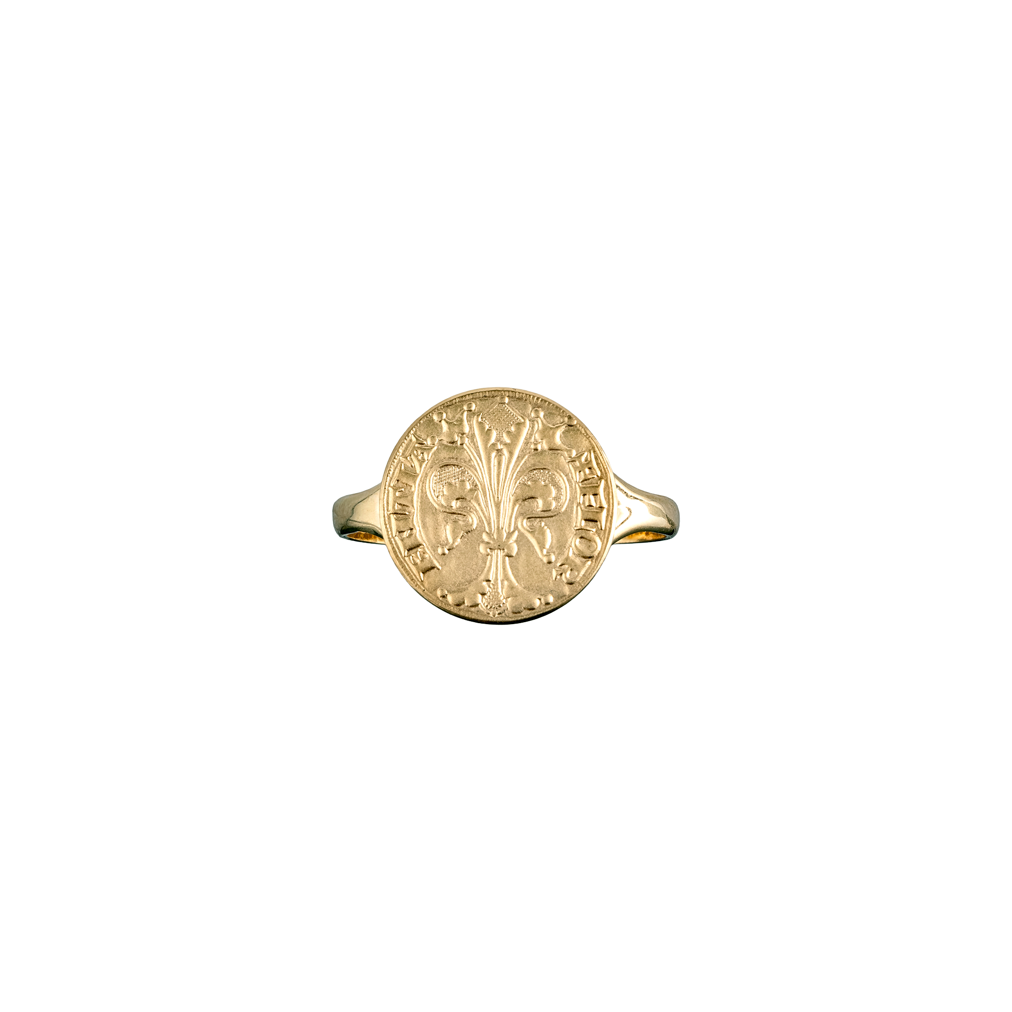 Florin Coin Ring top view