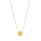 "Giglio" Coin Station Necklace front