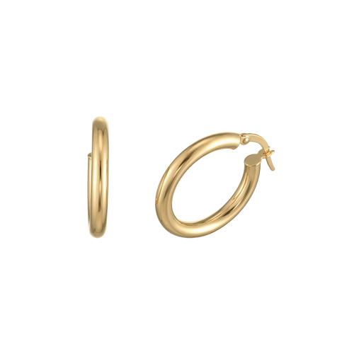 Medium Tube Hoop Earrings