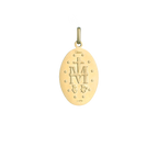 Miraculous Medal Pendant back