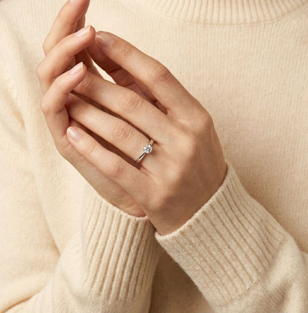 Solitaire Diamond Ring