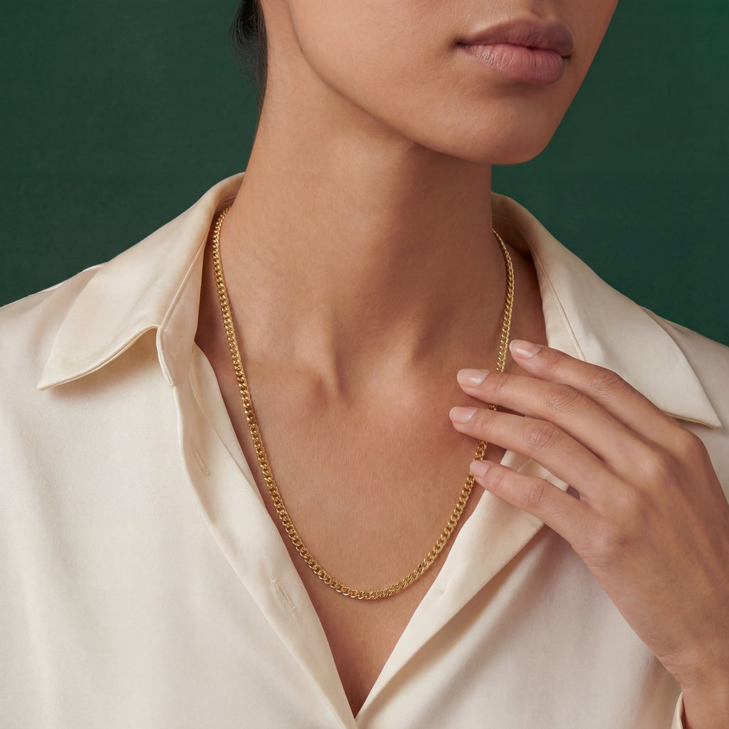Fine Cuban Link Necklace