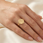 Florentine Coin Ring