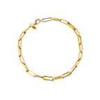 Paperclip Link Chain Bracelet