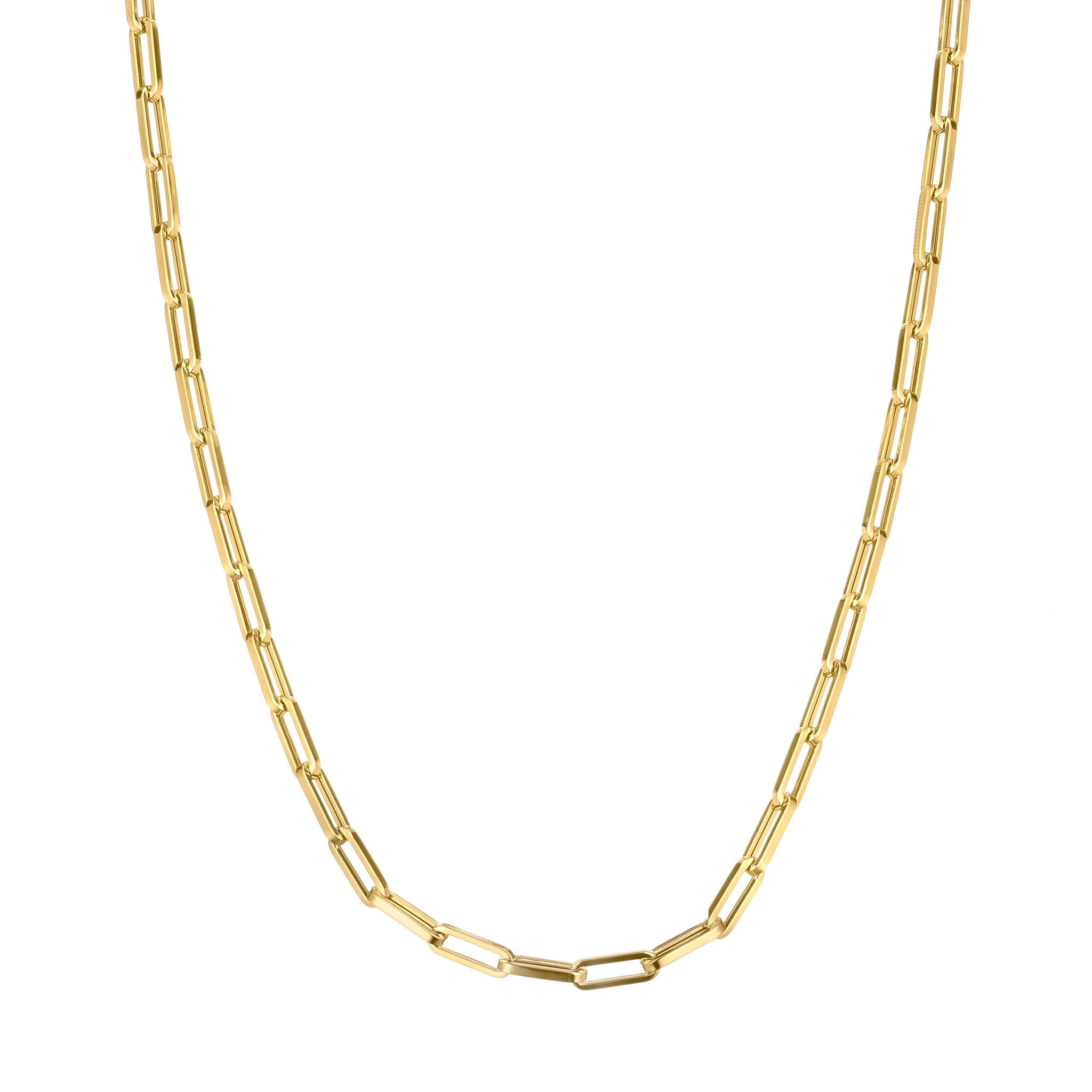 Paperclip Link Necklace