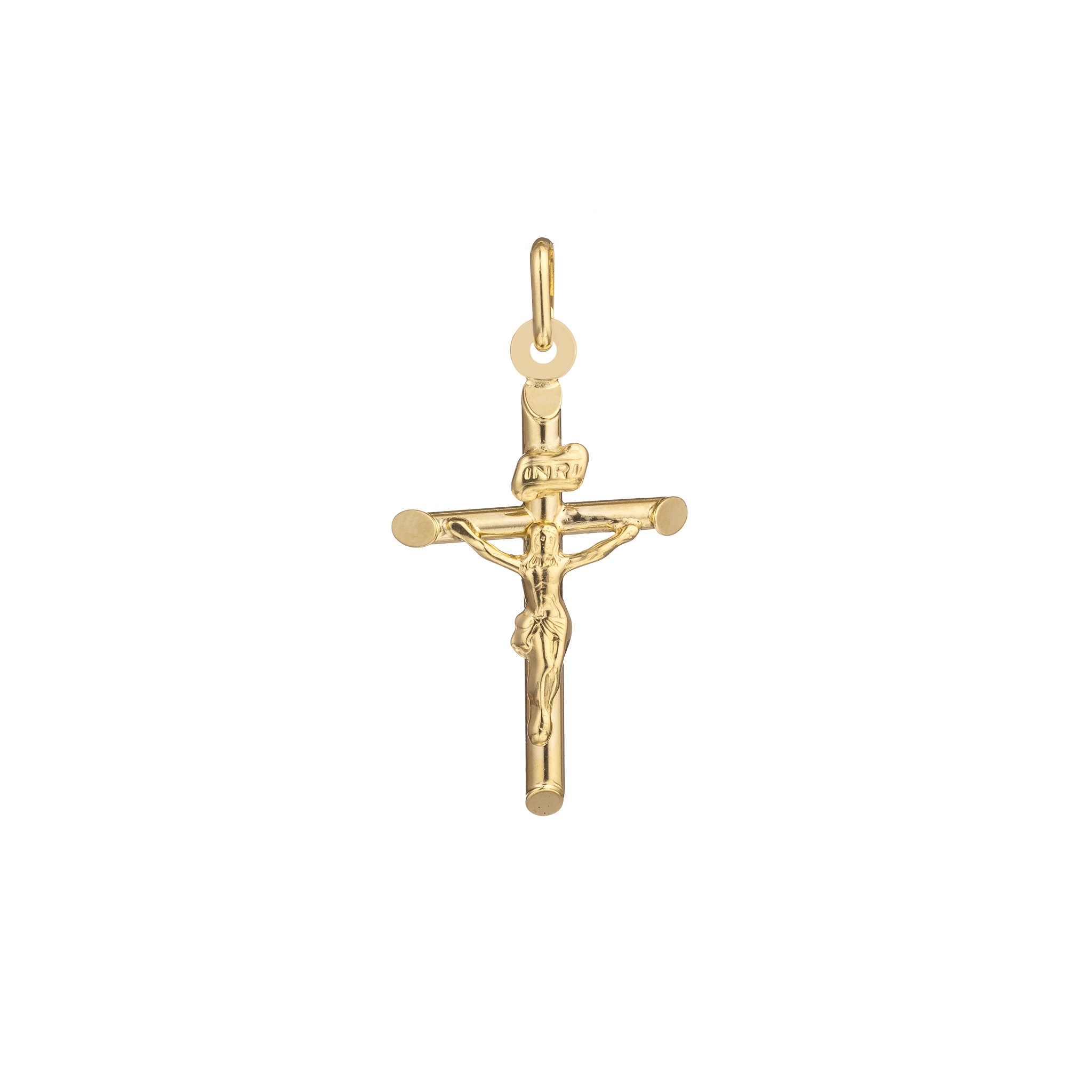 Rounded Crucifix Pendant