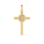 Saint Benedict Crucifix Pendant back