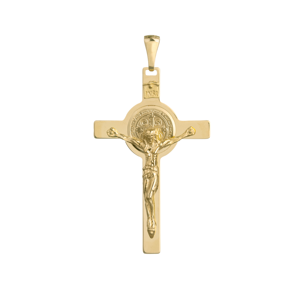 Saint Benedict Crucifix Pendant front