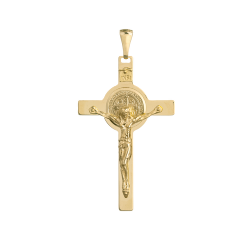 Saint Benedict Crucifix Pendant front