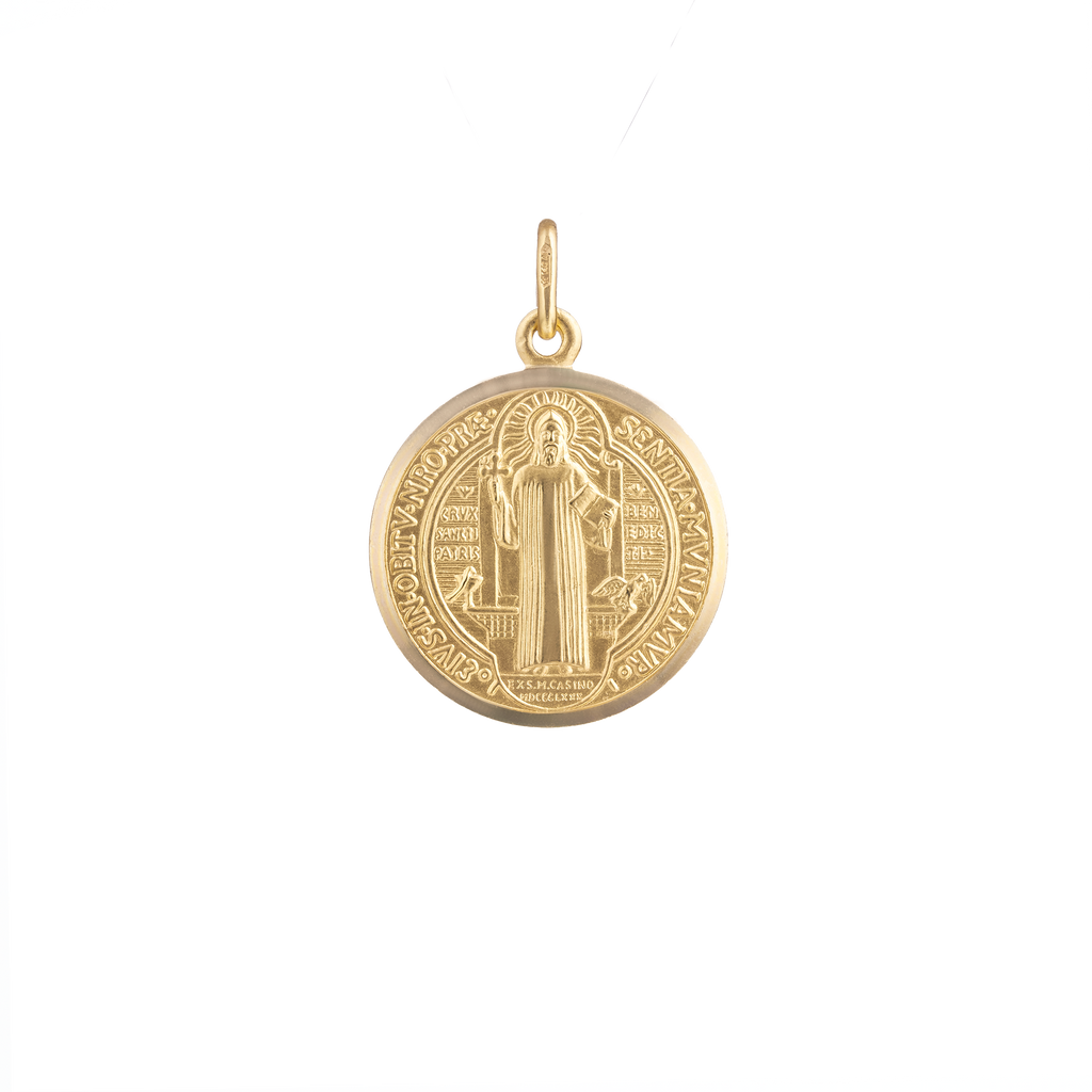 Saint Benedict Double-Sided Medal Pendant front