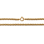 Detail Wheat_Chain_Necklace clasp