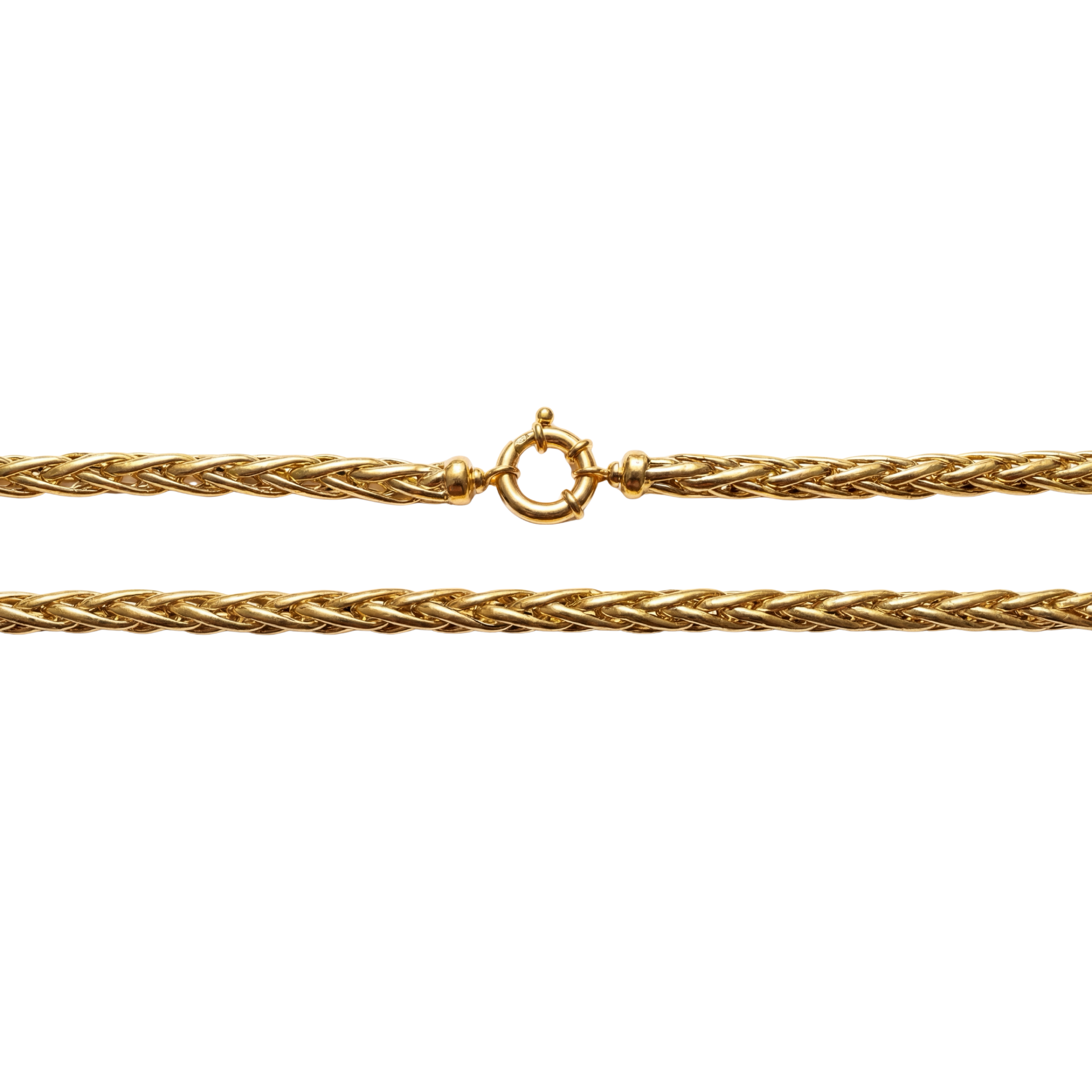 Detail Wheat_Chain_Necklace clasp